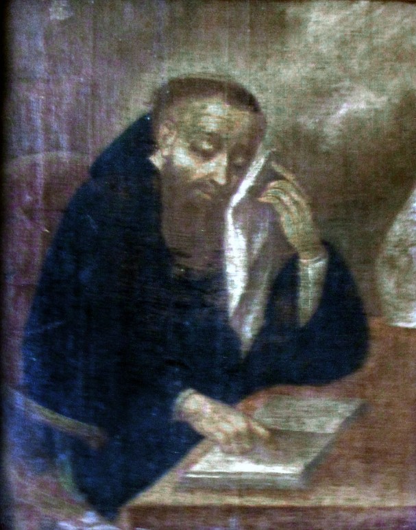 Agostino nel suo studio