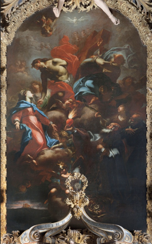 Santissima Trinità con la Vergine Maria, Sant'Agostino, San Tommaso di Villanova e santa Susanna