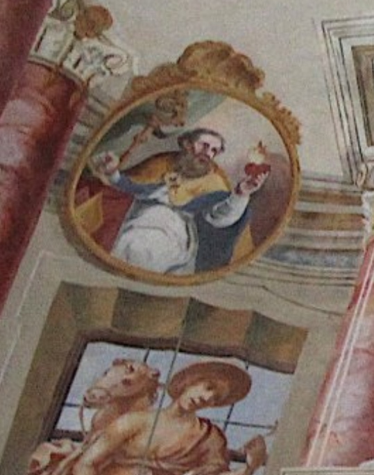 Sant'Agostino vescovo e cardioforo