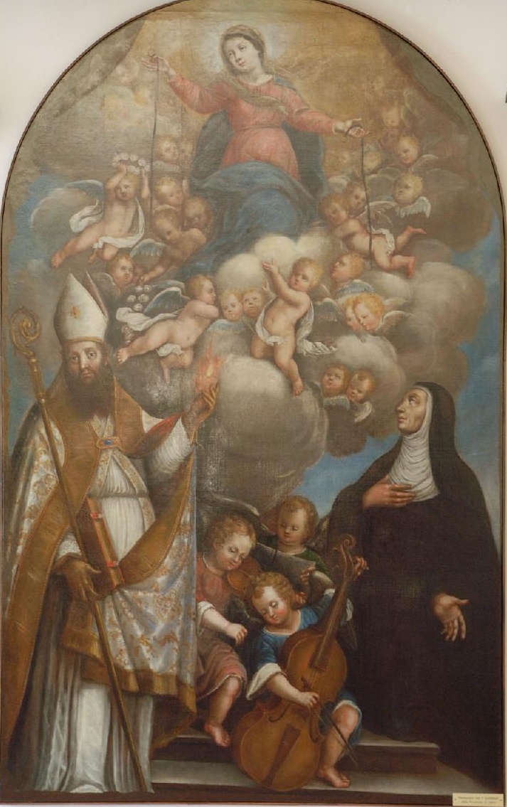 Madonna della cintura con i santi Agostino e Monica