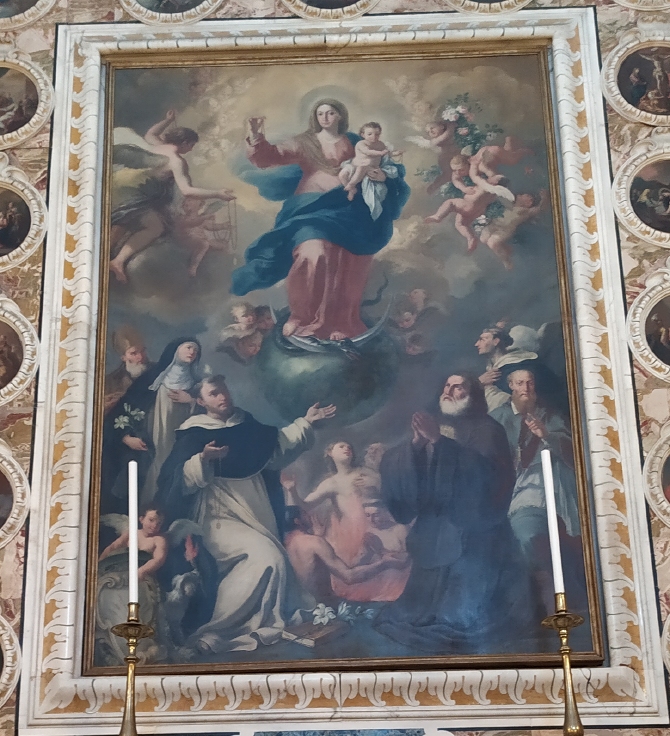 Nostra Signora del Rosario e santi