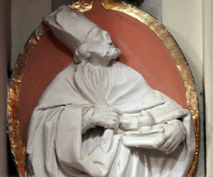 Sant'Agostino vescovo e cardioforo