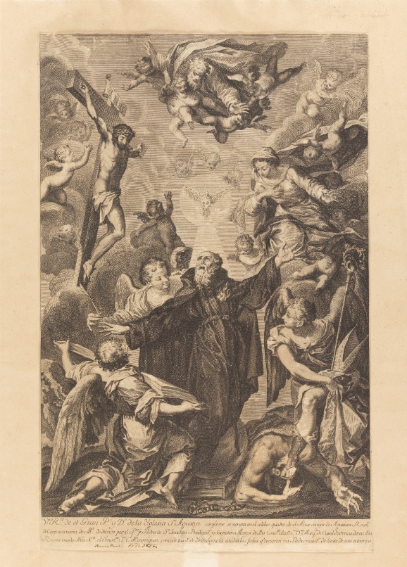 Agostino tra il sangue di Cristo e il latte della Vergine
