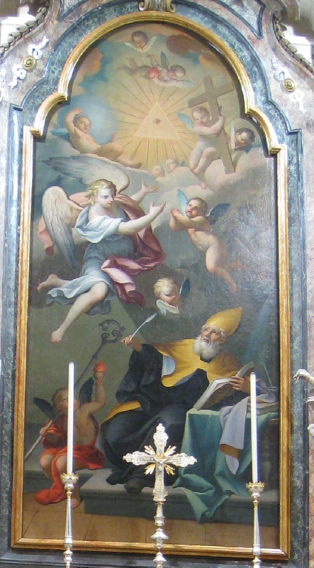 Agostino trae ispirazione per scrivere il De Trinitate