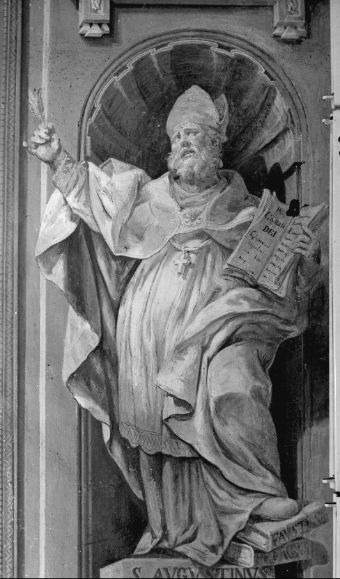 Sant'Agostino sconfigge le eresie