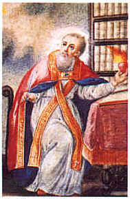 Agostino e il cuore fiammante