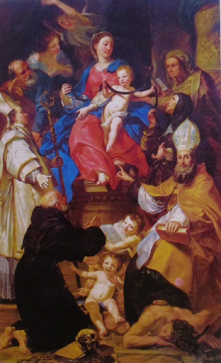 Madonna della Cintura con i santi Agostino, Monica, Anna, Nicola da Tolentino, Tommaso da Villanova e Gioachino