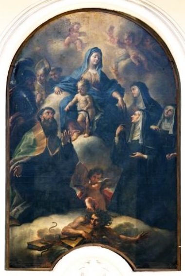Madonna della cintura con i santi Agostino e Monica