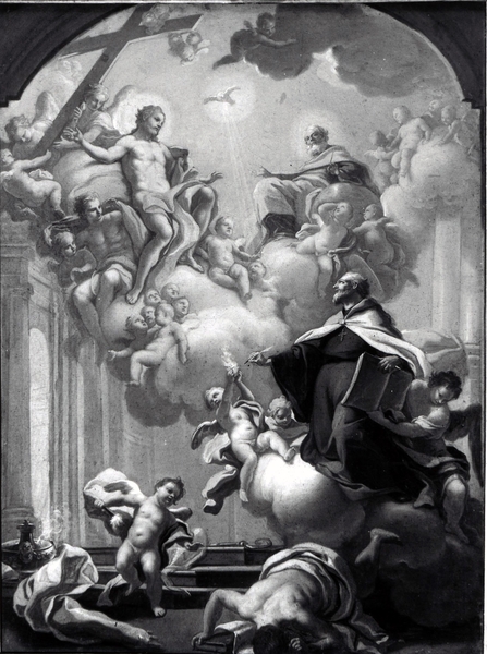 Agostino contempla la Trinità