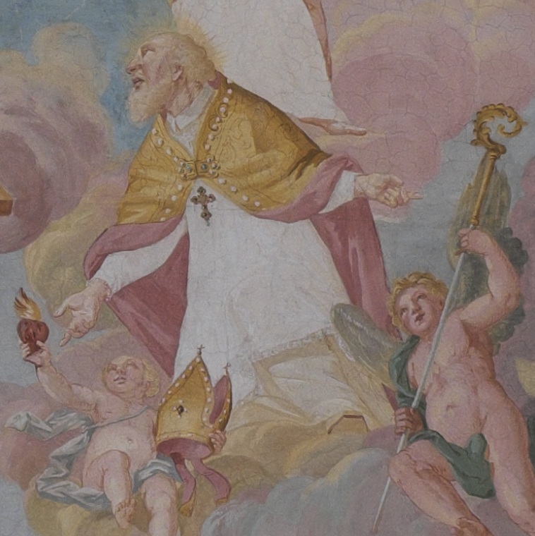 Agostino raccomanda il monastero di Rebdorf alla Trinità
