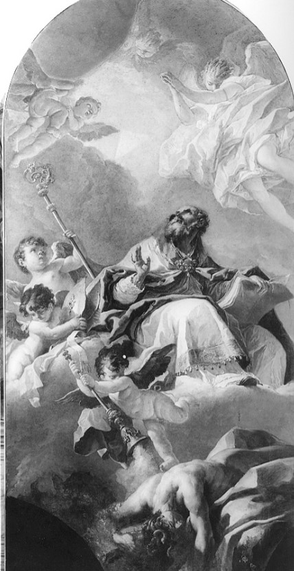 Sant'Agostino sconfigge le eresie