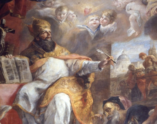 Sant'Agostino vescovo e Dottore della Chiesa