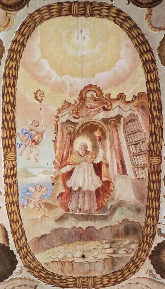 Agostino vescovo e cardioforo