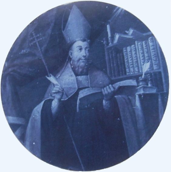 Agostino nel suo studio