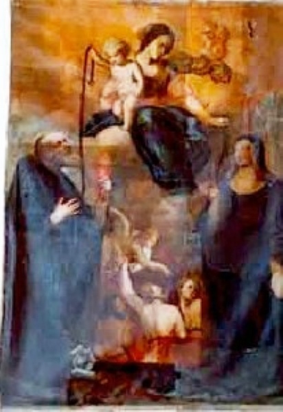 La Madonna della Cintura con i santi Agostino e Monica