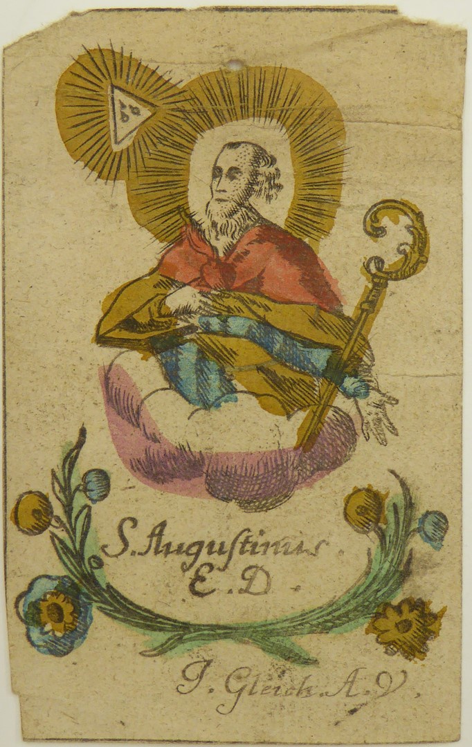 Agostino cardioforo e la Trinità