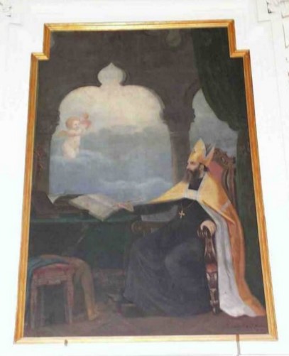 Agostino e l'angelo cardioforo