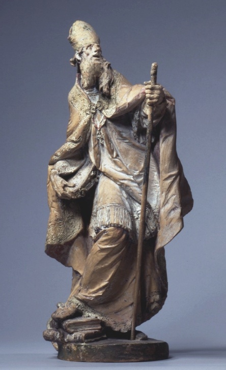 Sant'Agostino vescovo e Dottore della Chiesa sconfigge le eresie