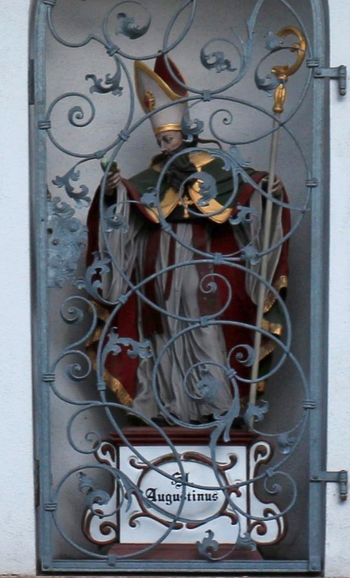 Sant'Agostino vescovo e cardioforo