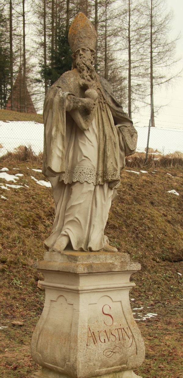 Sant'Agostino vescovo e cardioforo