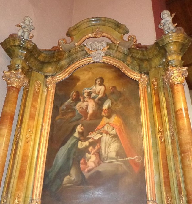 Agostino consegna la regola alle monache