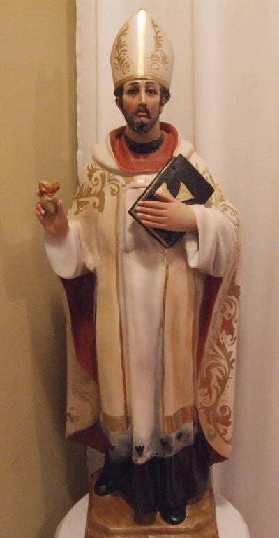 Sant'Agostino vescovo e cardioforo