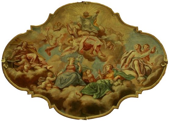 Sant'Agostino fra le virtù