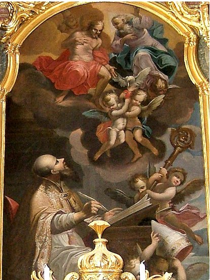 Agostino scrive il De Trinitate