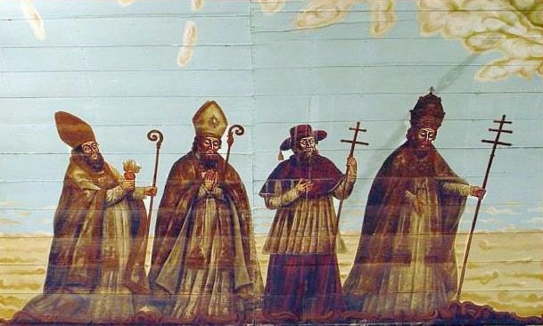 Sant'Agostino cardioforo vescovo e Dottore della Chiesa