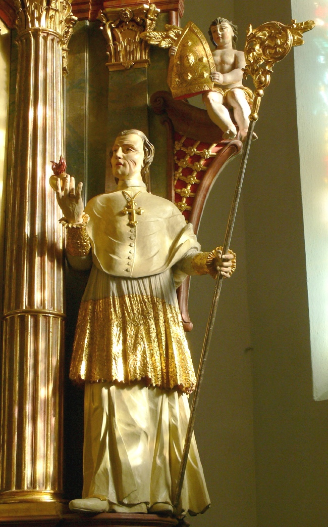 Sant'Agostino vescovo e cardioforo