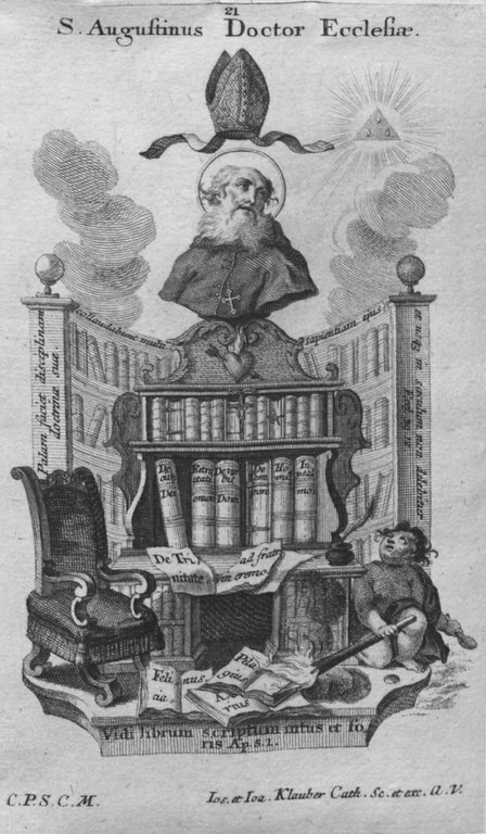Sant'Agostino vescovo e Dottore della Chiesa