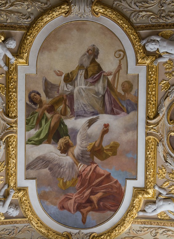 Agostino in preghiera