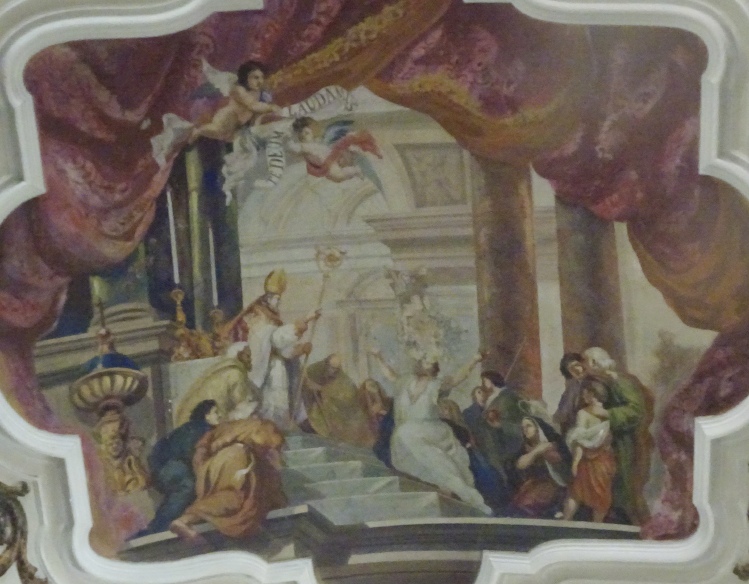 Battesimo di Agostino e il Te Deum