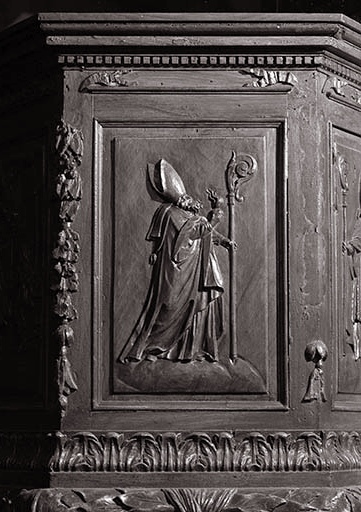 Sant'Agostino vescovo e cardioforo