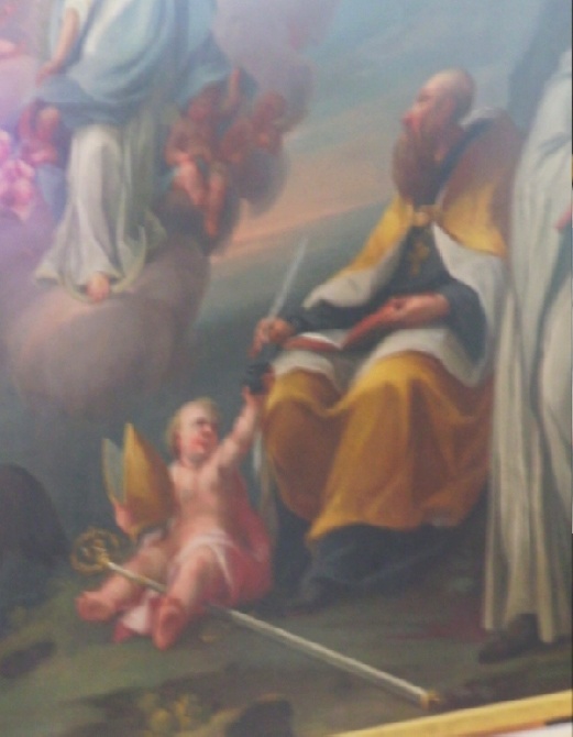 Agostino, la Vergine in gloria e santi di Lorenzoni a Salisburgo