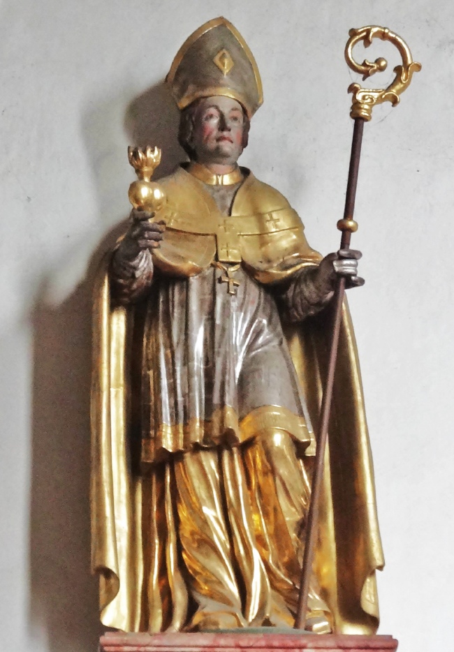 Sant'Agostino vescovo e cardioforo