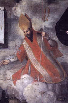 Agostino protegge la città di Martina Franca