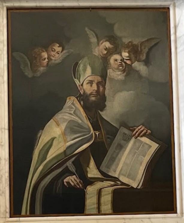 Agostino scrive la Città di Dio