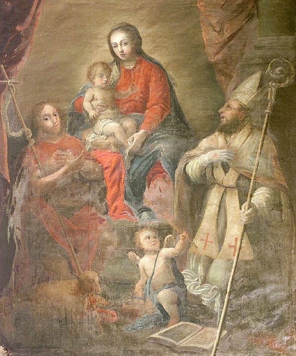Madonna con Gesù Bambino, San Giovanni Battista e Sant'Agostino
