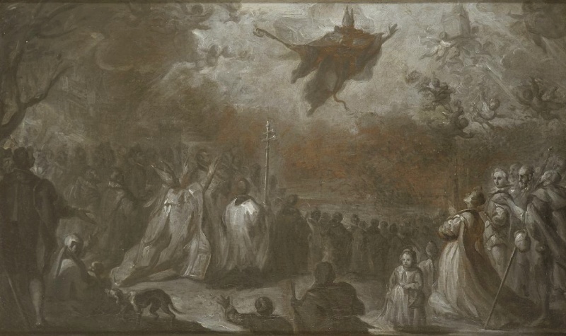Il miracolo delle locuste a Toledo