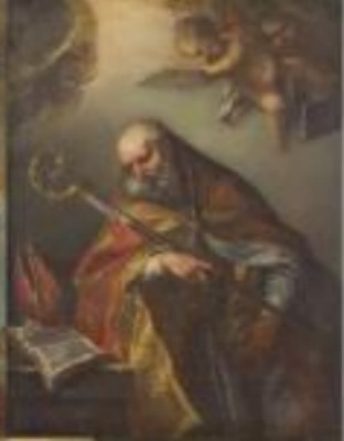Sant'Agostino vescovo e Dottore della Chiesa