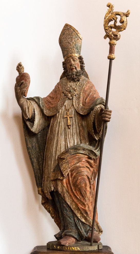 Sant'Agostino vescovo e cardioforo