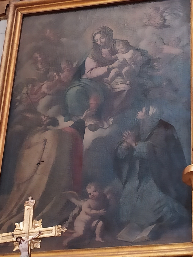 La Vergine e il Bambino con i santi Agostino e Monica