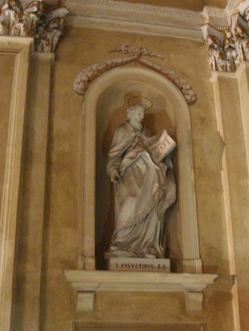 Sant'Agostino vescovo e Dottore della Chiesa