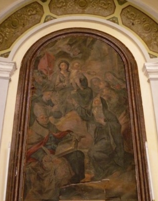 La Madonna della Cintura con i santi Agostino e Monica