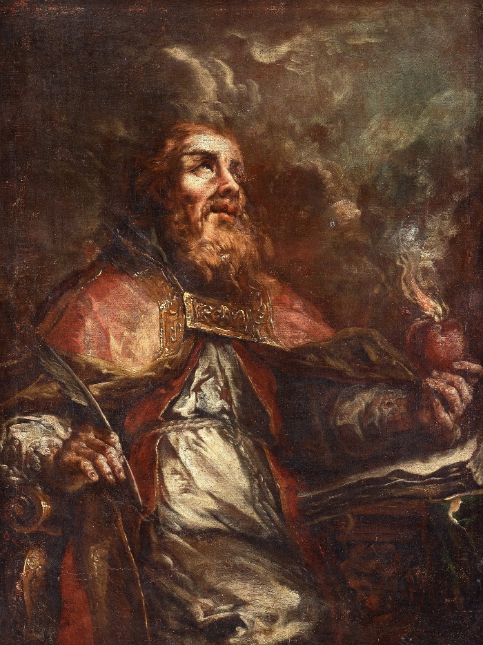 Agostino vescovo e cardioforo