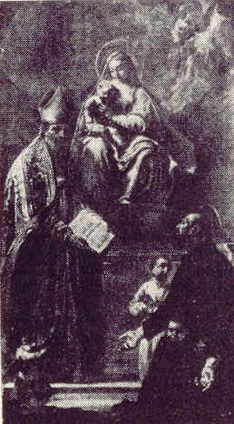 La Madonna con bambino e santi