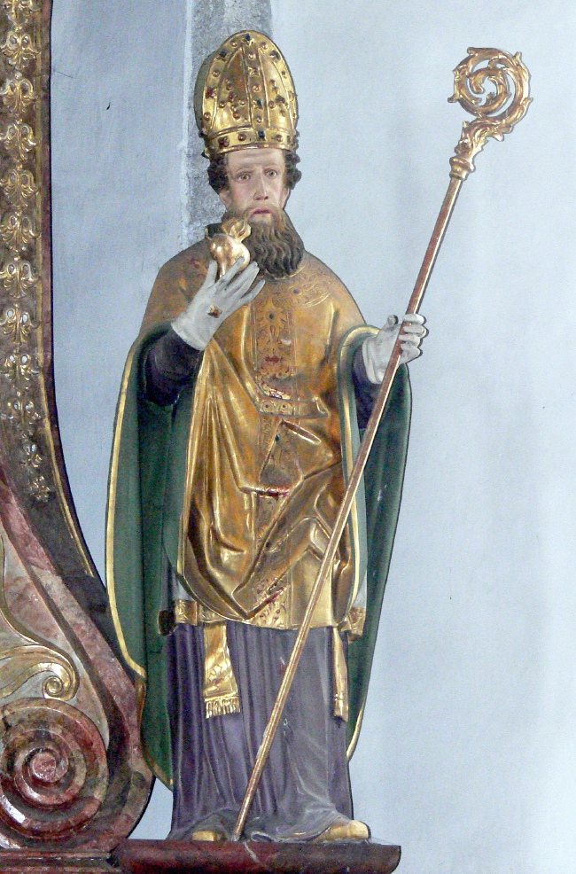 Sant'Agostino vescovo e cardioforo