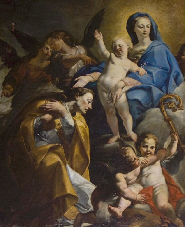 Madonna con Gesù Bambino e Sant'Agostino