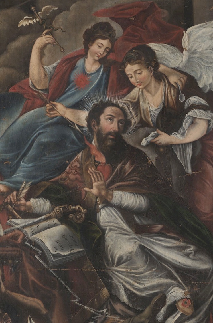 Agostino abbatte le eresie e gli eretici